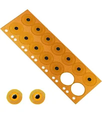 10pcs Nfc Tags Ntag215 Fpc Tag Stickers, Flexible Smart Nail