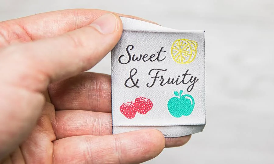 Textile Labels for DIY Polyester