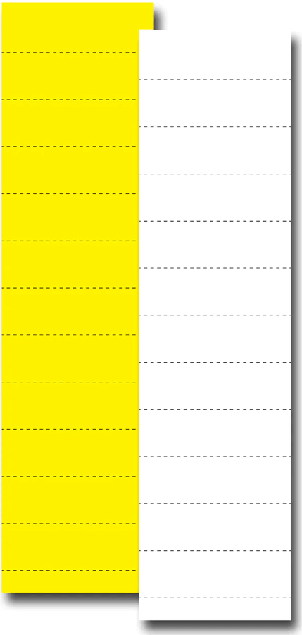 Bin Labels Self-Adhesive Pack of 84