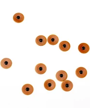 High Temperature Resistant Waterproof 9mm Round Rfid Nfc Label Small Flexible Fpc Tag Nfc Sticker