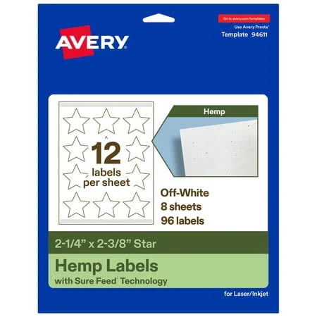 Avery Star Laser/Inkjet Multipurpose Labels