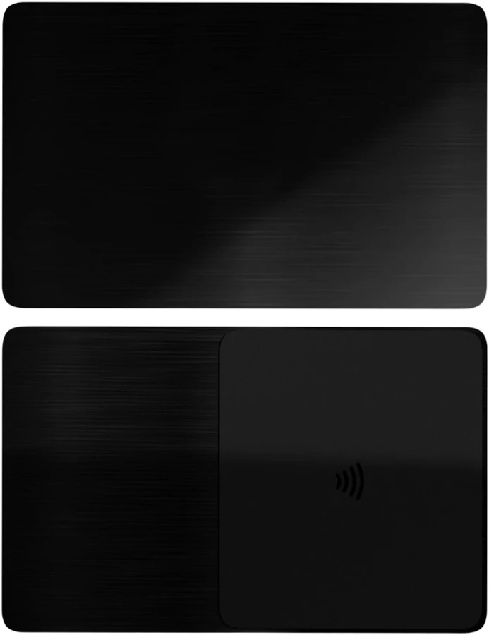 Custom NFC Smart Metal Card - Silver