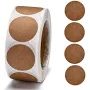 Self Adhesive Kraft Paper Label Tag Stickers