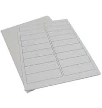 Cole-Parmer Vinyl labels, 4" x 1-1/8", 1600pk
