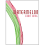 LD Carlson Watermelon Fruit Wine Labels