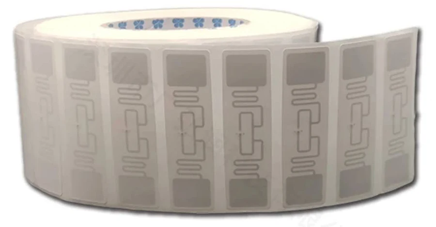 100/200Pc RFID Coated Paper Tags RFID UHF Tags Sticker 860-960MHz Long Range U8/U9 Lable Adhesive
