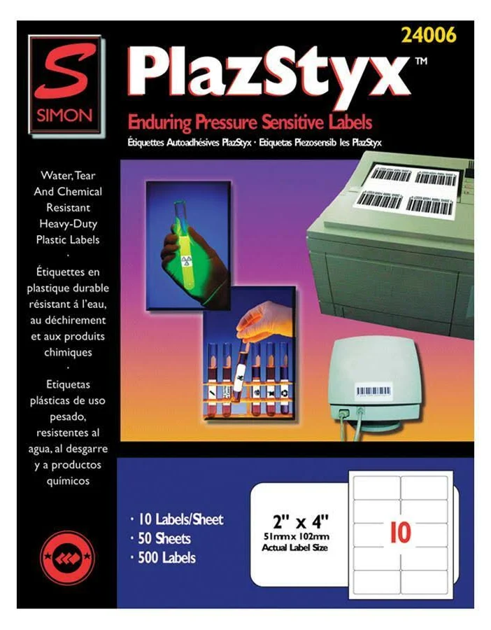 Simon Marketing SL24006 Laser Label