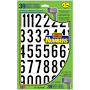 Hy-Ko Self-Adhesive Vinyl Numbers 2" 33 Count