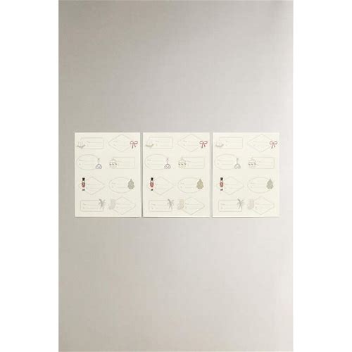 ADHESIVE CHRISTMAS GIFT LA…