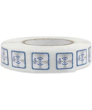 10pcs NFC Ntag216 Anti-Metal RFID Adhesive Label Sticker Writable for All iphone Android NFC-Enabled