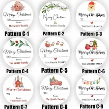 Custom Christmas Stickers / Gifts / Christmas Stickers / Merry Christmas Labels / Personalized gift Stickers