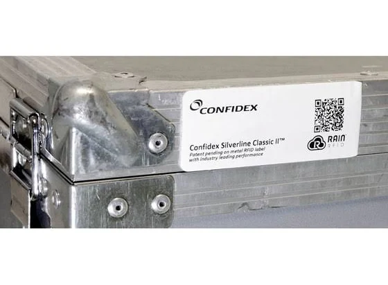 "Zebra Silverline II On Metal UHF RFID Tag, 3.94"" x 1.57"" - Pre-Printed/Encoded (250)"