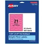 Avery Oval Scalloped Labels