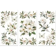 3 Sheets 3 Styles PVC Waterproof Decorative Stickers, Self Adhesive Decals for Furniture Decoration, Chook, 300x150mm, 1...