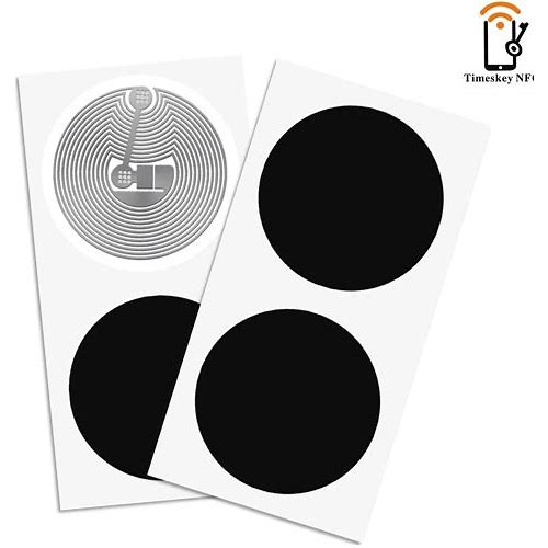10PCS Black NFC Tags NTAG21…