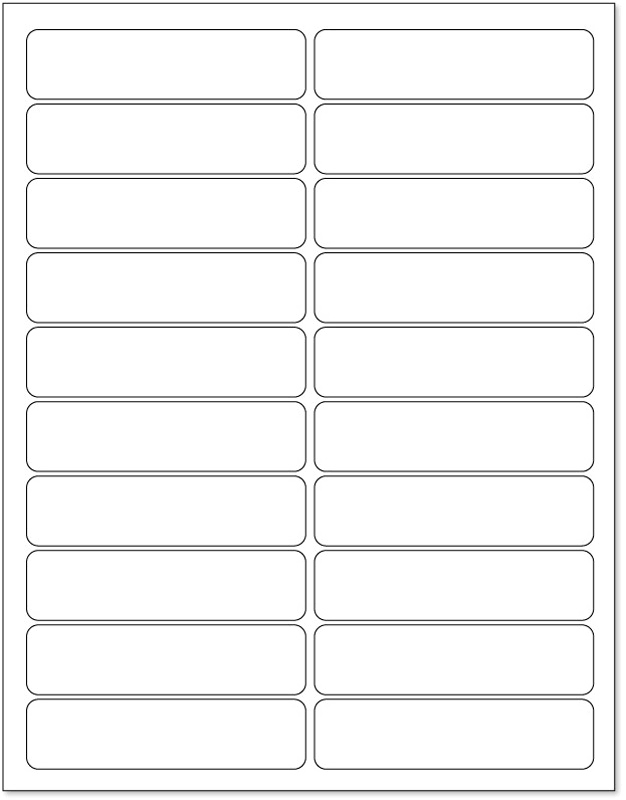 Laser/Inkjet Printer Label