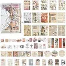 10sets PVC Plastic Sticker Labels Self-adhesion for Card-Making Scrapbooking Diary Planner Cup Mobile Phone Shell Notebooks Old Memory 4~10x7~15cm