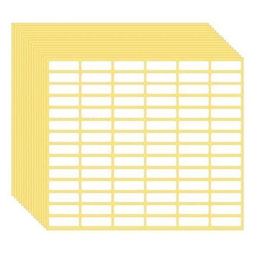 1260 Pcs Matte White Labels Stic…
