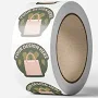Custom Eco-Friendly Roll Labels, 2" x 2", Writable