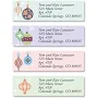 Ornamental Classic Address Labels (4 Designs)