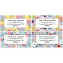 Chic Blossom Border Address Labels (4 Designs)