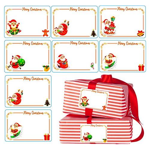 Christmas Stickers 120Pcs Gift La…