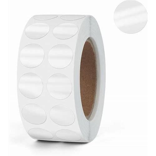 Meitaat Clear Round Label 0.5 Inc…