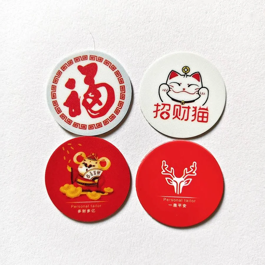 10Ps 13.56Mhz UID Changeable Writable Rewritable Label Stickers 1K S50 RFID Block 0 Anti Metal
