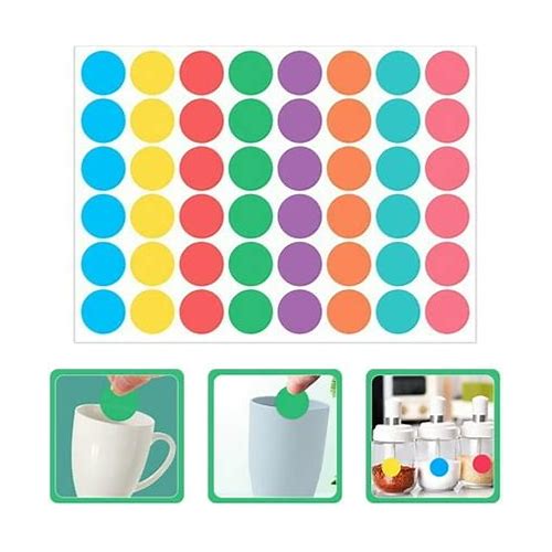 10 Sheets Multi-Use Label Sticker…