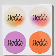 Photo Stickers | 52 Round Labels | Custom Design | 1.5