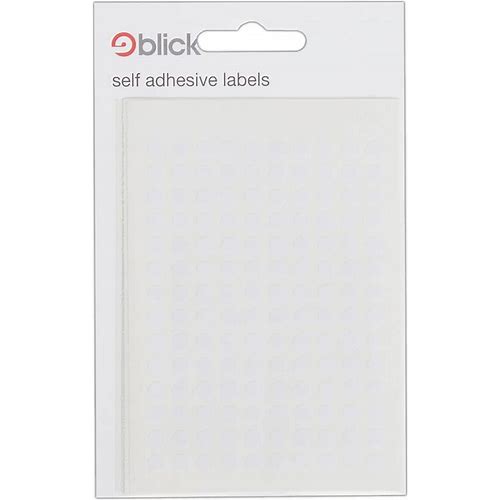 Blick Labels, White, Self Adhesiv…