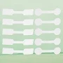 Unbranded 1000 Pcs Self-adhesive Label Rings Tag Jewelry Tags for Pricing, White