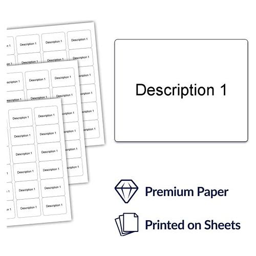 Text Labels (1.625" X 1.25") - 100…