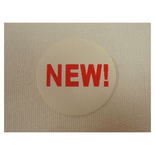 100 Self-Adhesive NEW! 3/4" Lab…
