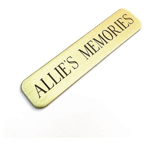 Engraved Metal Labels - Adhesiv…
