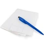 1,000 Self-Adhesive 1" Rounded Rectangle White Price Labels with Pen