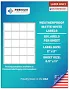 Premium Label Supply White Sticker Square Labels