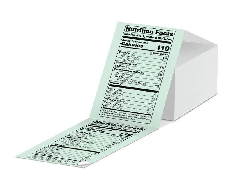 Phomemo 4"x6" Fan-Fold Thermal Direct Labels for Shipping Label Printer