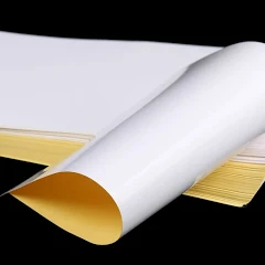A5/A4/A3 Size High Glossy Self Adhesive Paper Sheet Label Yellow Liner Slit Sticker Paper | Offset