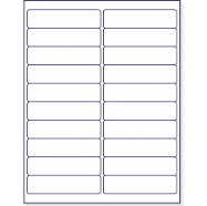 Next Day Labels Laser / Ink Jet White Labels 4" x 1