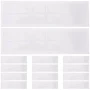 1 Set Adhesive Shelf Label Holders Clear Pocket Holders Delivery Box Card Sleeves Small Card Pockets, Size: 11X3CM
