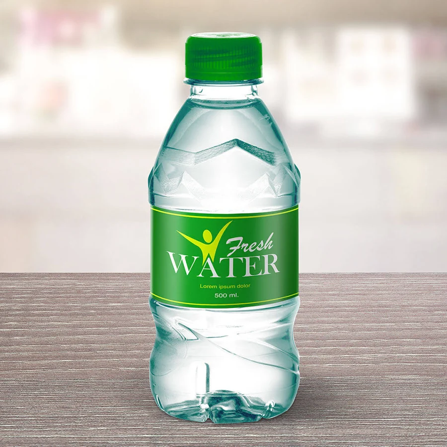 2500 pcs Bulk Water Bottle Labels - Custom Sticker Label Printing