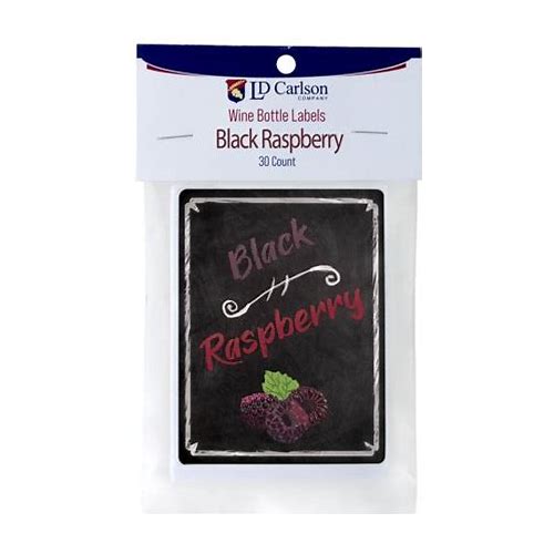 Black Raspberry Wine Labels 30/…
