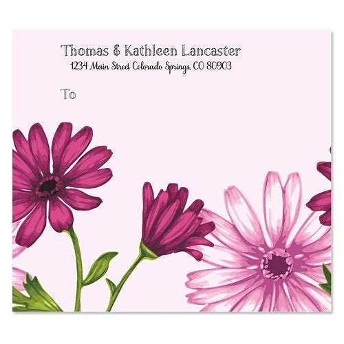 Fancy Florals Package Labels - S…