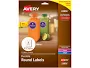 Avery Durable Round ID Labels