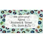 Vinyl Record Address Label