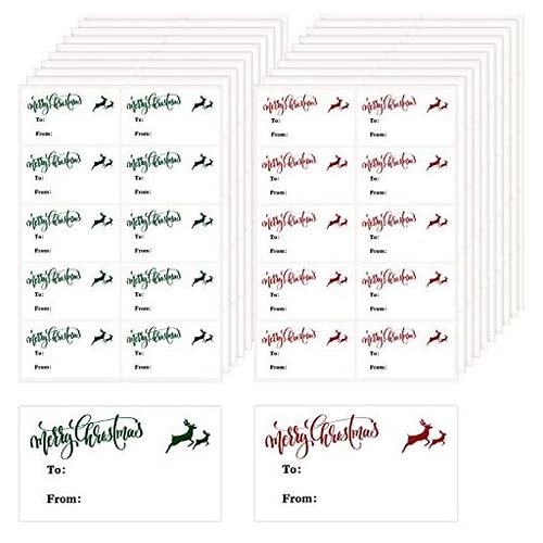 200 Pieces Merry Christmas Stick…