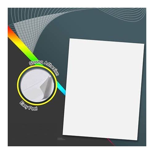 50 A4 Full Sheet Labels Self Adhe…