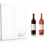 Printable Wine Bottle Labels 4x5 in | Waterproof Vinyl or Matte Paper | Custom Wine Labels for Events