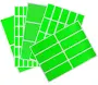 Royal Green Rectangular Self Adhesive Labels